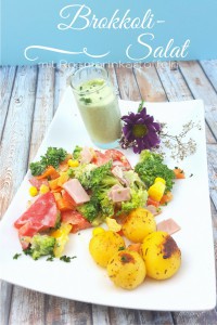 Brokkolisalat mit Rosmarinkartoffeln_Sommersalt_ein leckerer Salt für den Sommer_Brokkoli als Salat schmeckt super lecker