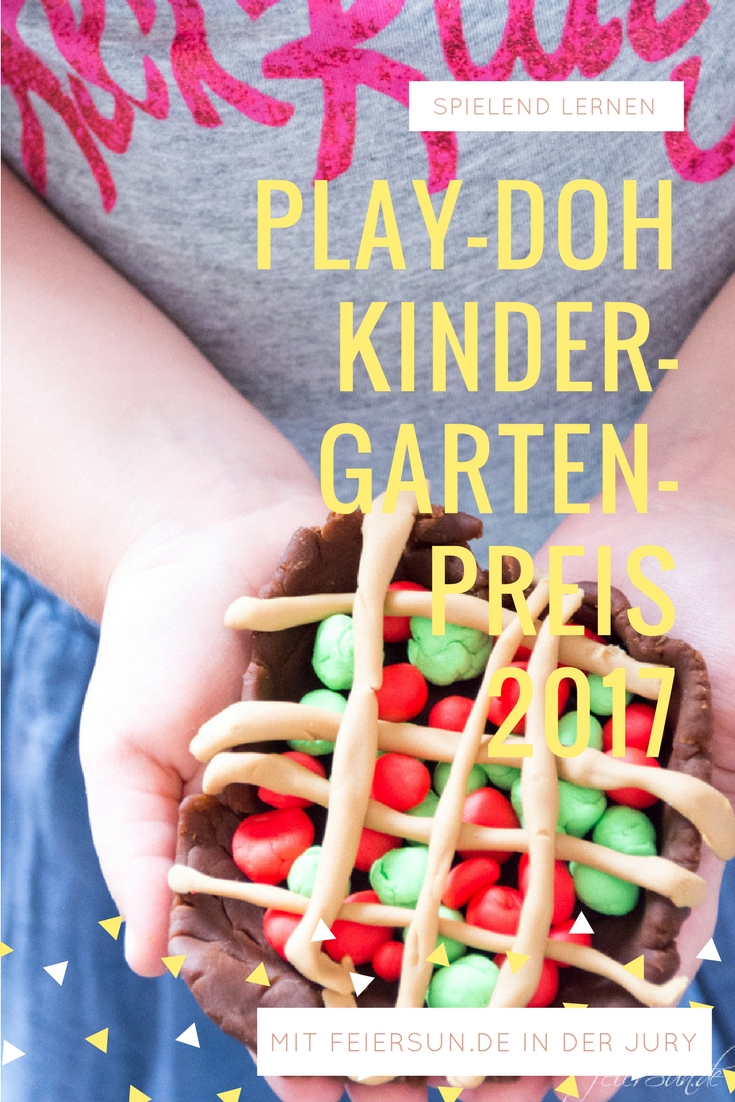 Spielend lernen macht allen Kindern Freude. Unter dem Motto "regionale Köstlichkeiten" rufe ich mit Haspro zum Play-Doh Kindergartenpreis auf