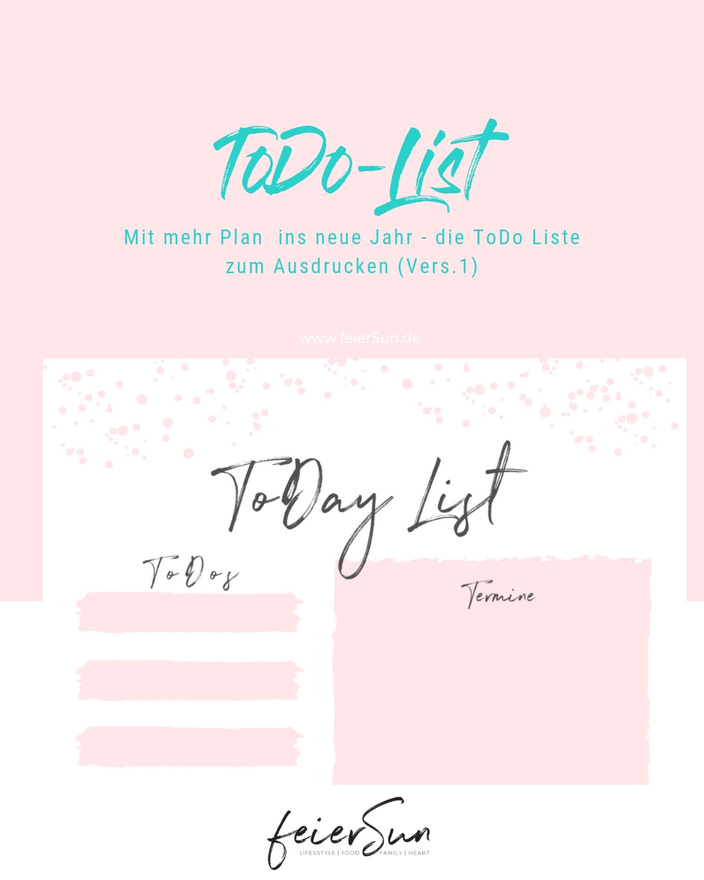 ToDo-List | Organisation ToDay-List & Week-List 1