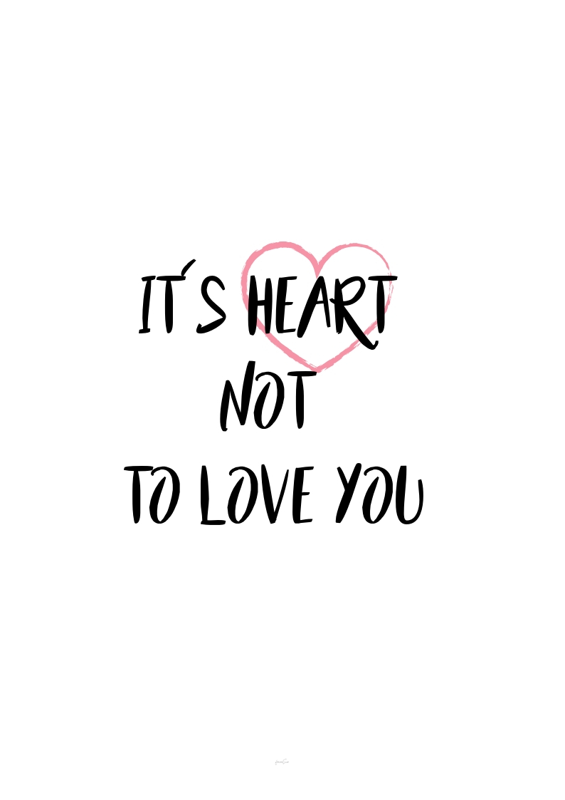 Karte | It´s HEART not to loveYou