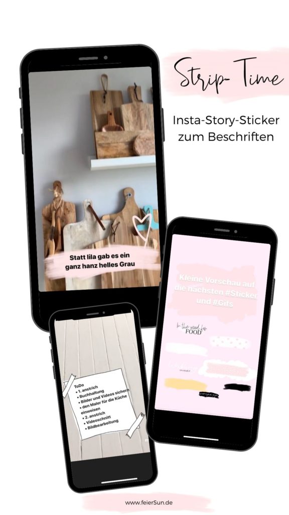 Strip-Time: Insta Story Sticker zum Beschreiben. Lade dir kostenlose Instagram Story Sticker herunter.

Story Stickers | Design Elemente kostenlos

