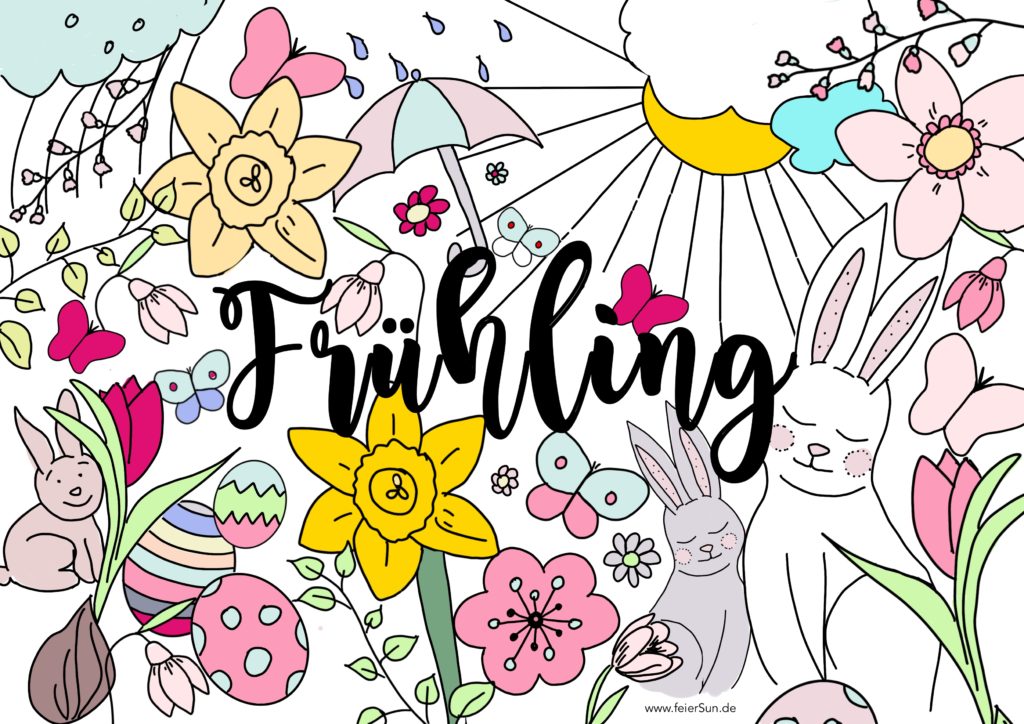 Ausmalbilder für Erwachsene, Ausmalbilder für Kinder und alle, die einfach mal 5 Minuten abschalten möchten. 



#feierSun #spring #frühling #Ausmalbilder #kostenloserDownload