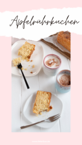 Apfelrührkuchen ist der perfekte Kuchen, nicht nur für Sonntags. Einfach und mit wenigen Handgriffen gemacht steht der saftige und leckere Apfel-Rührkuchen mit Zimtkruste auf dem Tisch. Milchfrei und einfach. #feierSun #Apfelrührkuchen #Rührkuchen #apfelkuchen