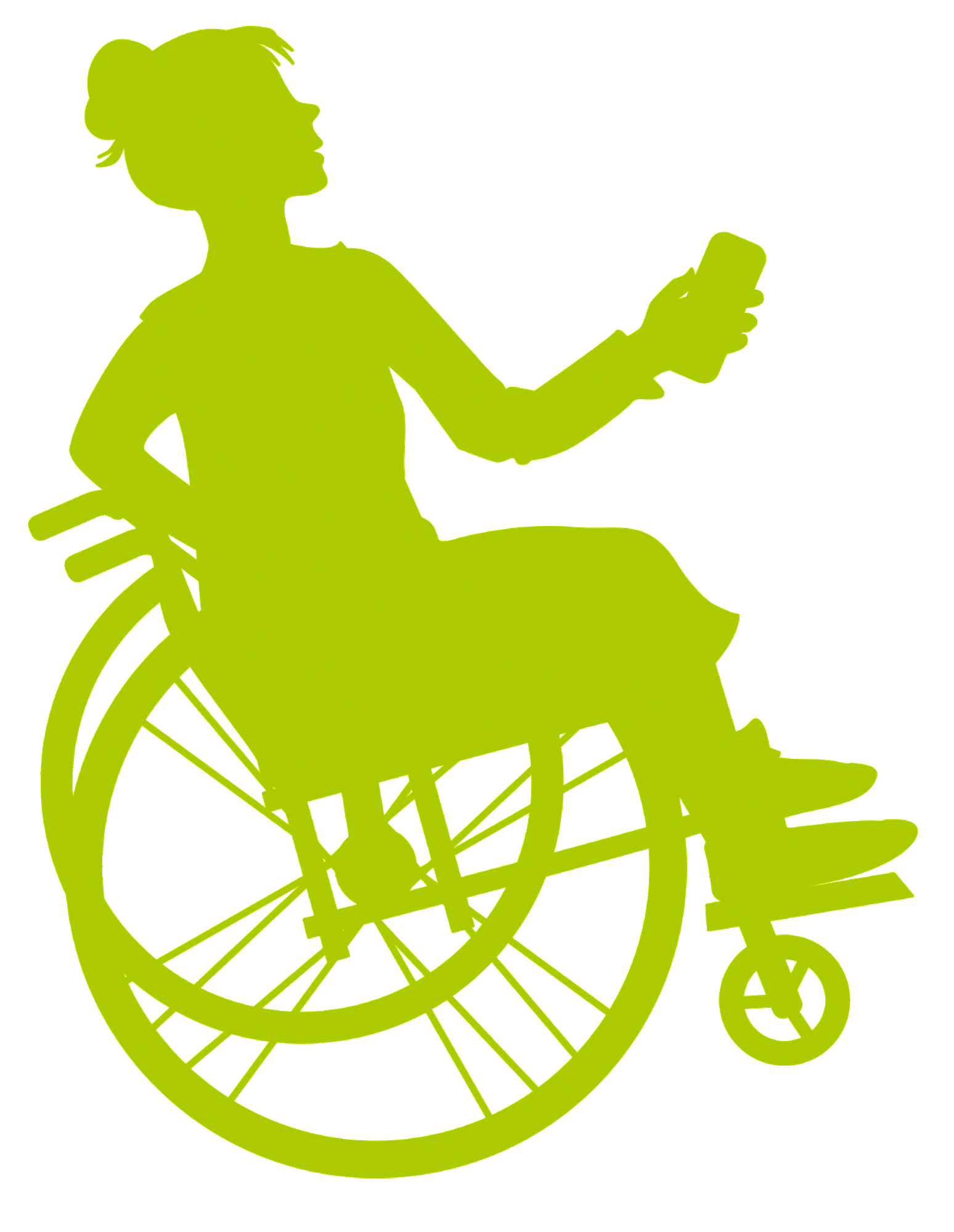 Rollstuhlfahrerin_green-light