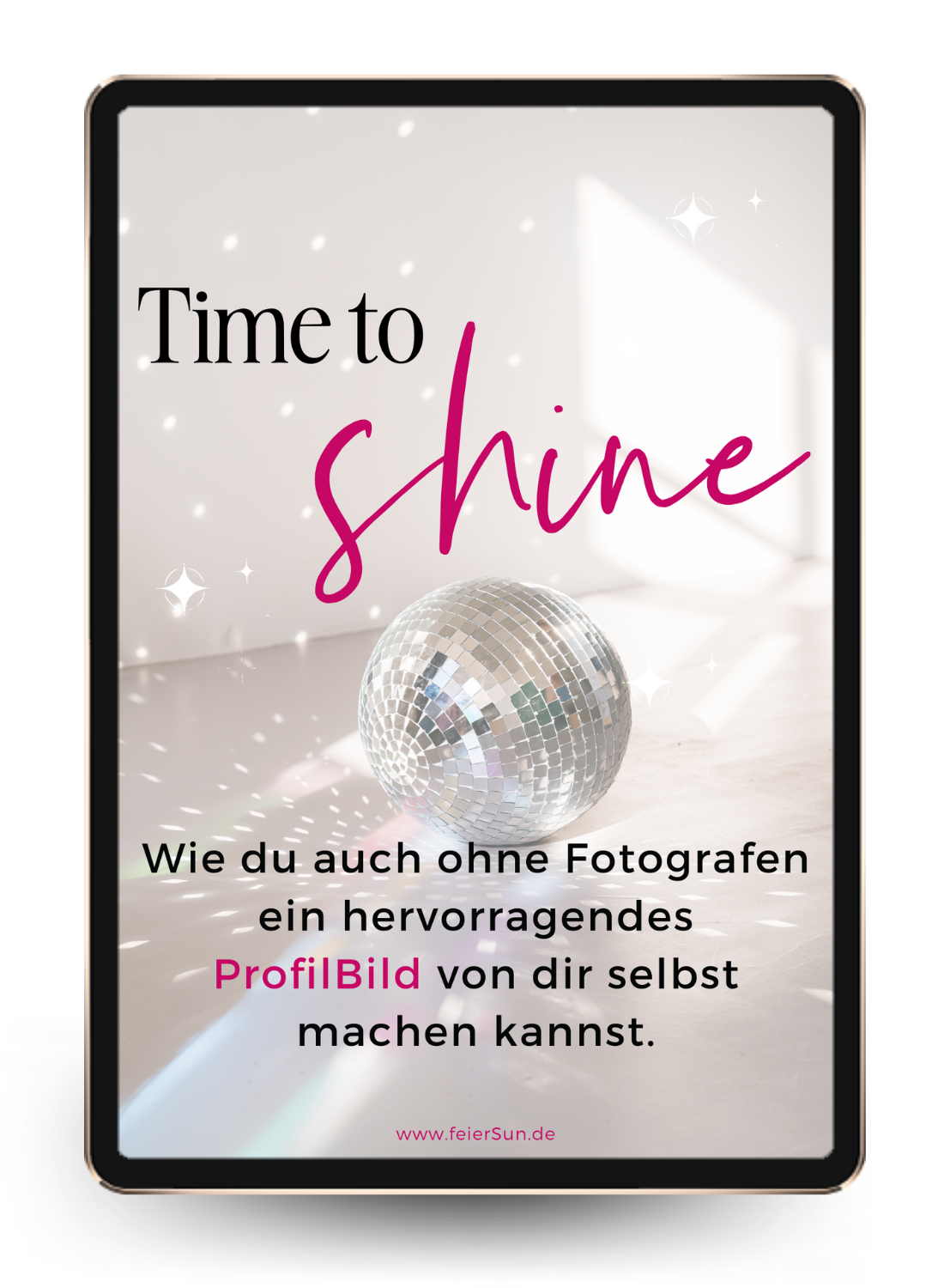 Time to Shine - dein Workbook