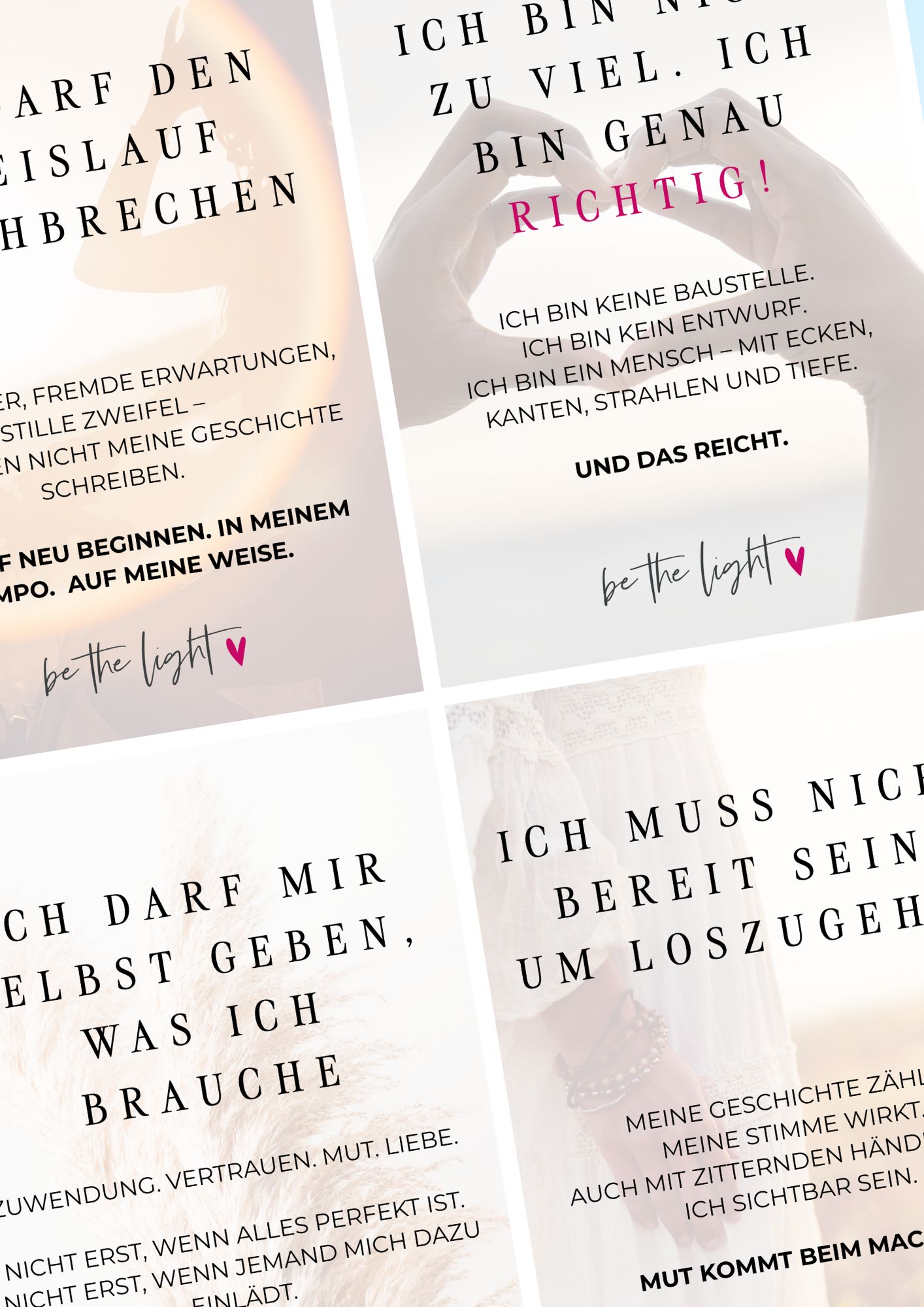 Motivationskarten 4er